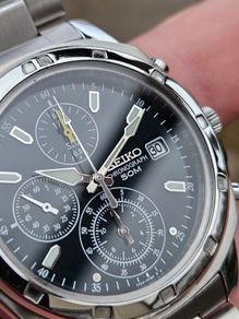 Watch Seiko Chronograph.