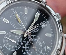 Watch Seiko Chronograph.