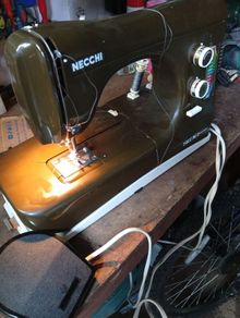 vintage sewing machine