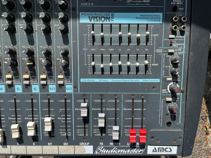 EV SX300 & Studio Master Powered Mixer