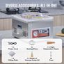 Chamber Vacuum Sealer, 260W Sealing Power, Vacuum Packing Machine for Wet Foods, Meats, Marinades and More Image 3