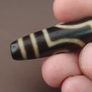 Antique Himalayan Tibetan 2 Eyes Agate Dzi Bead Amulet Pendant Image 9