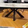 Extending dining table and 6 chairs Image 5