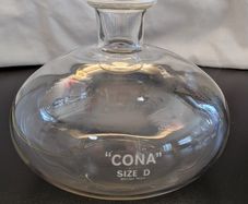 Vintage CONA Size D Lower Glass Bowl Vacuum Coffee Maker Replacement Part