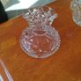Lidded cut glass butterdish Image 4