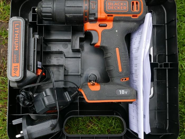 Black+Decker BDCHD18 cordless hammer drill