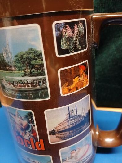 Vintage Disney World tankard