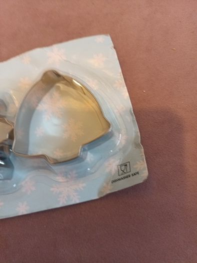 3 baking christmas cookie cutters