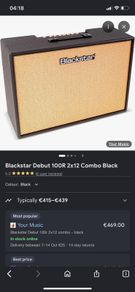 Blackstar amp 100W 212