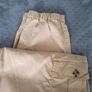 Ladies Beige Cargo Trousers Image 4