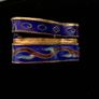 Mid Century Chinese Cloisonne Enamel Butterfly Trinket Box Image 6