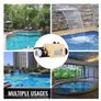 Swimming Pool Heater 2KW 220V SPA Electric Water Heater Pump 48mm 50mm Pool Equipment Water Heater Thermostat Image 2