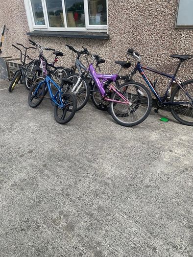 Bikes garage clear out
