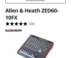 Allen & Heath ZED60-10FX & Case