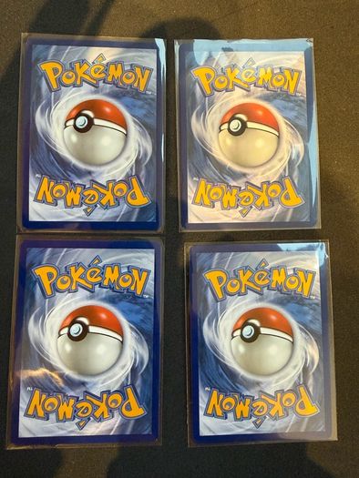 Set of 4 Pokemon Cards Zarude, Chi-Yu, Yveltal, Chien-Pao