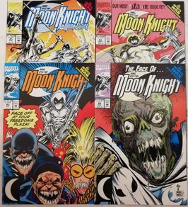 Marc Spector Moon Knight #'s 41-44 Complete Infinity War Crossover Set (1992)