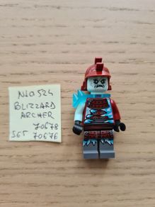lego njo0524 blizzard archer, set 70678, 70676