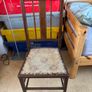 Edwardian-style mahogany bedroom side chairs Image 4