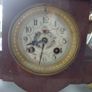 Antique French clock/mantelpiece with candleabras Image 6