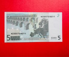 European Union  NETHERLANDS    ( N ) 5 Euro. 2002. (  DUISEMBERG  ) plate Code  FOO3  RARE  &  Scarce ( Uncirculated )