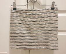 Topshop Textured Mini Skirt (size 6 - 8)