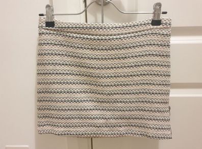 Topshop Textured Mini Skirt (size 6 - 8)