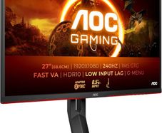 AOC Gaming 27" 280Hz 1080p 0.5ms Monitor