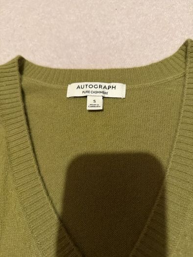 Autograph cashmere jumper leaf green Size Small