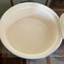 Vintage Ceramic Fosters Studio Pottery Cornwall Blue Sgraffito Butter Breakfast Dish Image 7