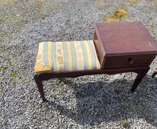 phone table & table