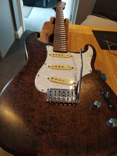 stratocaster style custom build strat