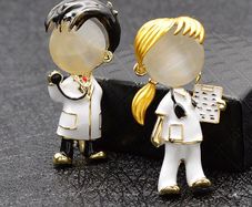 Nurse Brooch