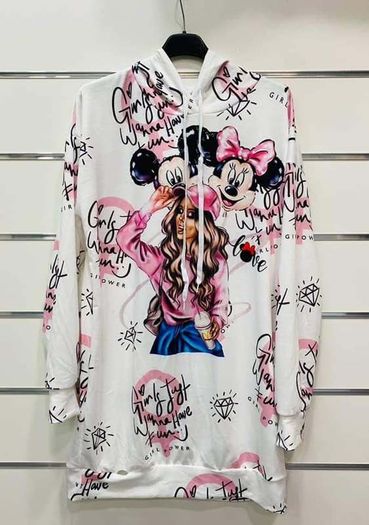 Mickey Mouse/Girl  Women's hoodie
