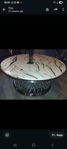 marble table