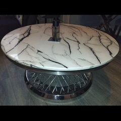 marble table