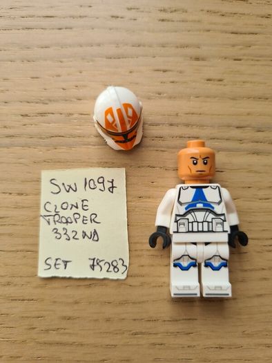 lego sw1097 clone trooper 332nd, set 75283