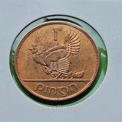 Ireland 1966 year Uncirculated Bronze Penny.