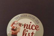 Bnwt santa Xmas nice list