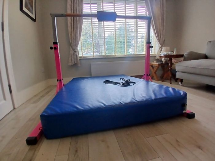 Gymnastics Bar and Mat