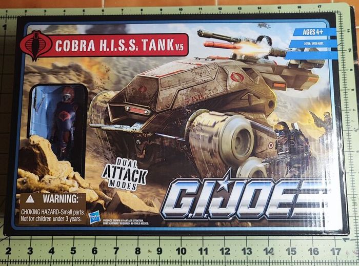 GI JOE Pursuit of Cobra HISS Tank