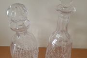 Waterford Glass Crystal Vintage Decanters with Stoppers