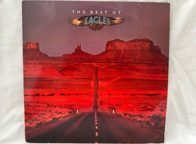 Eagles Best Of Eagles LP 1985 Irish Double Dip Pressing A3/B3 Alsdorf EKT 5