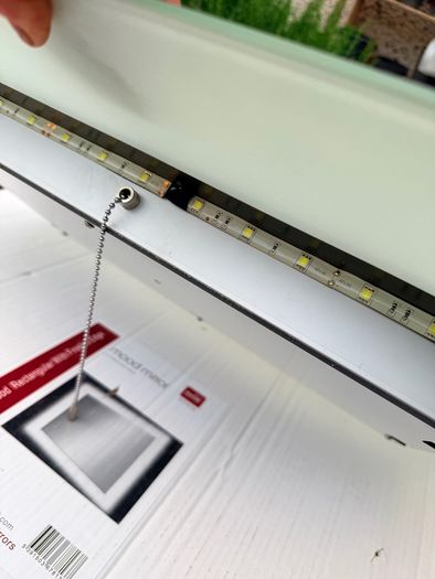 LED mirror 50x70 cm