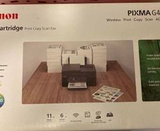 Canon PIXMA G4570 Wireless Colour All-in-one Refillable MegaTank Inkjet Printer