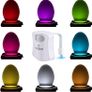 Toilet Bowl Night Light. Motion Sensor Home Gadgets for Men Women Dad Gifts for Men Fathers Day Christmas. Funny Novelty Bathroom Accessory (FREE SHIPPING) Image 2