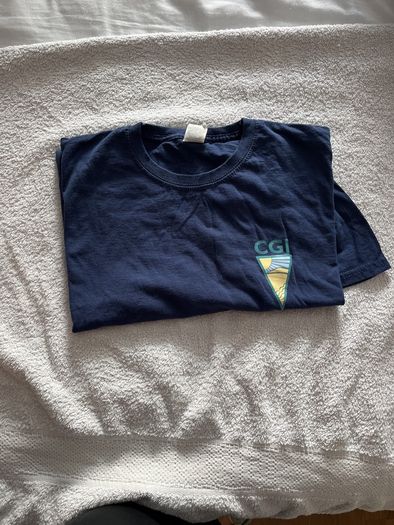 girl guide jumper age 10 small fitting and T-shirt