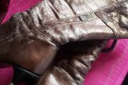 worn boots size uk2/3