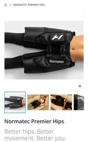Normatec Hyperice premier hips compression