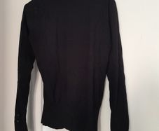 Black turtle neck, long sleeve