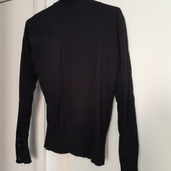 Black turtle neck, long sleeve